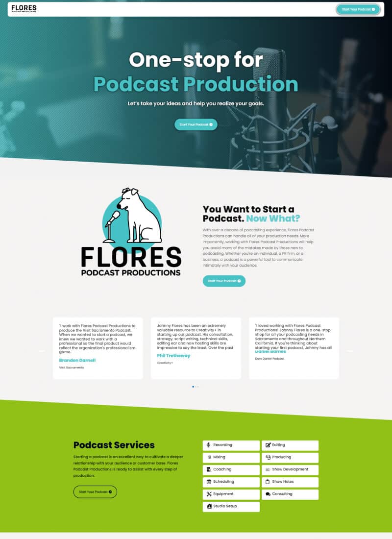 Flores Podcast Production